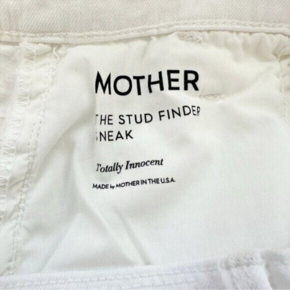 NWT Mother Superior The Stud Finder Sneak Totally Innocent Utility Jeans Size 27 - Picture 12 of 12